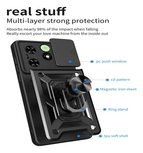 A Funda Lente Protectora Para Spark Go 2024/spark 20/20c/pop8
