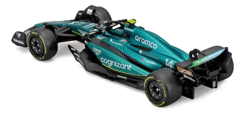 Miniatura F1 Aston Martin Amr23 2023 1:43 Burago Color Verde