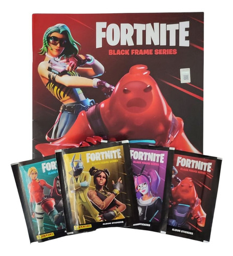 Fornite 2 Black Cromos (album + 25 Sobres /125 Estampas)