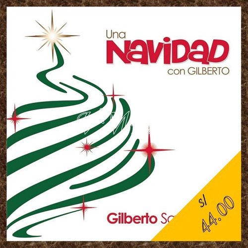 Vmeg Cd Gilberto Santa Rosa 2008 Una Navidad Con Gilberto