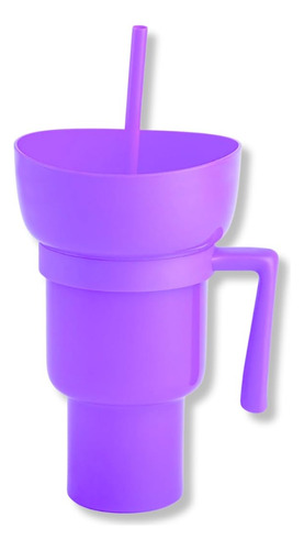 Vaso Botanero De 1 Litro Con Plato Bowl Para Botanas,