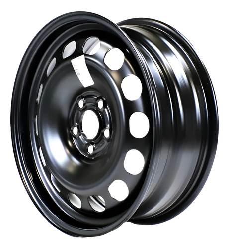 Roda De Aço Amarok Aro 17 2h0601027h03c Cor Preto