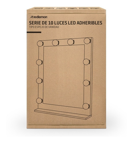 Redlemon Luces Led Espejo Tocador Vanidad Hollywood 3 Tonos