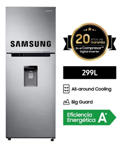           Refrigeradora Samsung Rt29k571js8 No Frost 295l