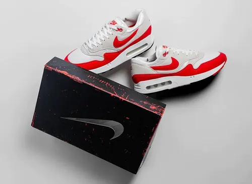 Nike air max rojas cheap hombre