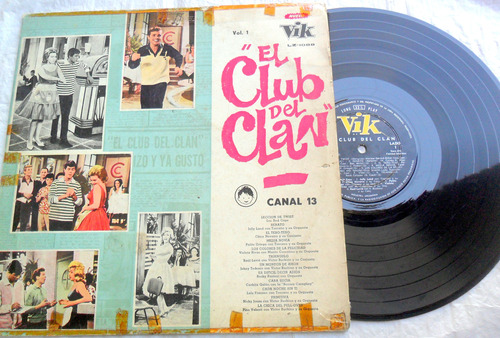 El Club Del Clan 1 : Palito Jolly Land Chico Novarro Lp 1962
