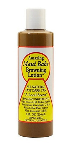 Maui Babe Browning Lotion 8 Onzas