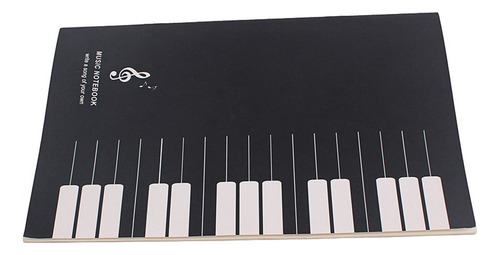 Partituras Hoja Notas Cuaderno Pestaña Palo De Música Nota