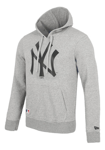 Sudadera New Era Mlb New York Yankees Team Logo Gris