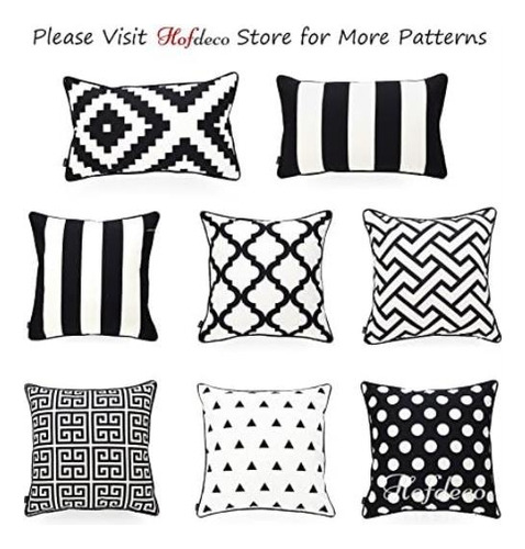 Funda De Almohada Lumbar Decorativa Hofdeco Solamente Para Y