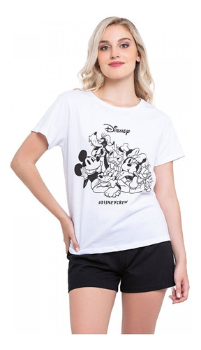 Pijama Manga Corta Disney Crew Cocot Art 20128