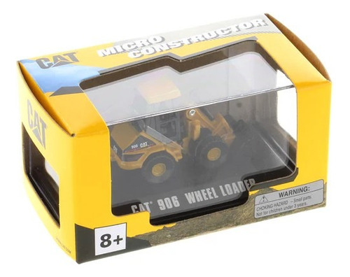 1:160 Cargador De Ruedas Caterpillar 906 Microconstructor Amarillo
