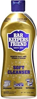 Bar Keepers Friend Limpiador Suave De Fórmula Premezclada, J