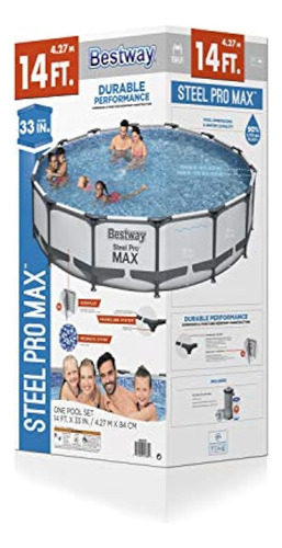 Bestway 56597e Steel Pro Max Piscina Color Azul