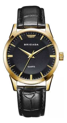 Relojes Para Hombre Classic Gold Black Business Casual Reloj
