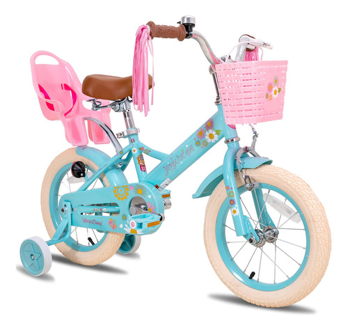 Joystar Bicicleta Infantil Little Daisy De 14 Pulgadas Para