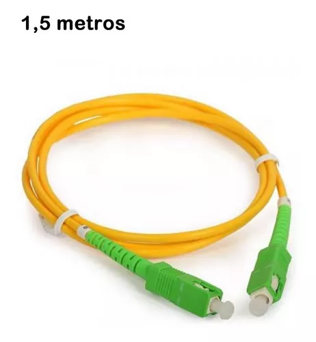 Cable Red Fibra Optica Patch Cord Para Router Antel 1 Metro