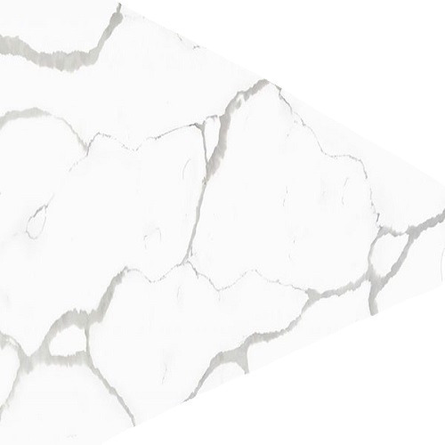 Cubierta Cuarzo Blanco Calacatta 1,5m X 60cm - Excelente