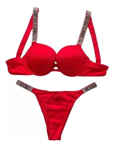 Conjunto De Lencería Glassy De Victoria's Secret [u]