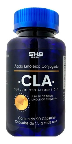 Cla Suplemento Termogénico Ácido Linoléico 90 Caps 5h8 Sfn Sabor Sin Sabor