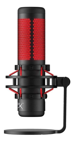 Micrófono Gamer Hyperx Quadcast Color Negro