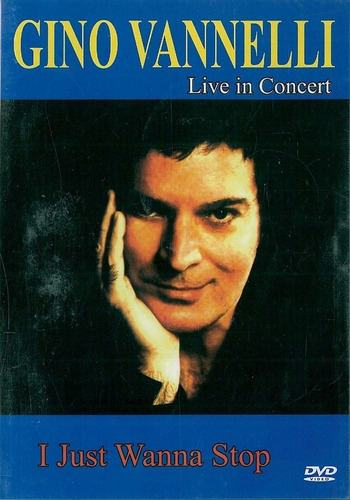 Dvd - Gino Vannelli Live In Concert