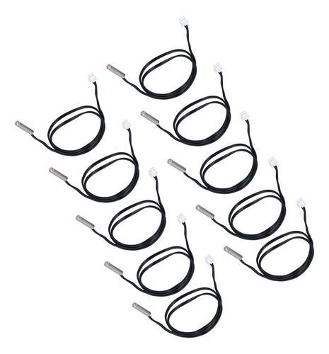 Sonda De Sensor De Temperatura, Termistor, 10 Unidades, Tran