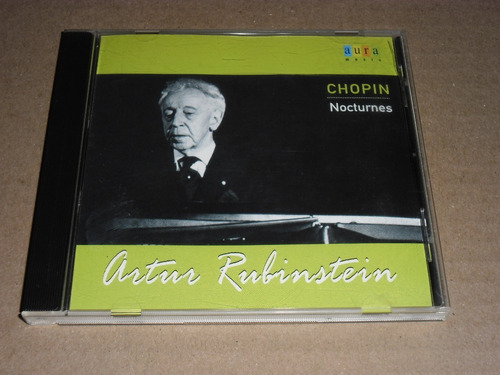 Artur Rubinstein Piano Chopin Nocturnes Cd