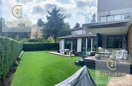 Imagen 12 de 14 de En Venta Moderna Casa En El Club De Golf Los Encinos, Estado De México.