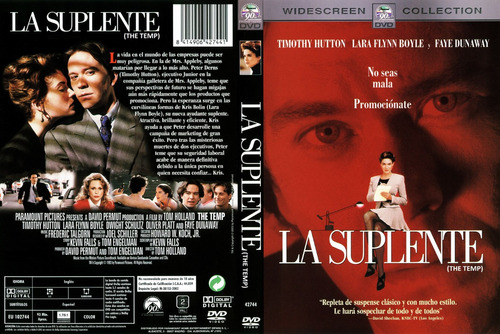 La Suplente - Ambicion Fatal - Timothy Hutton - Dvd