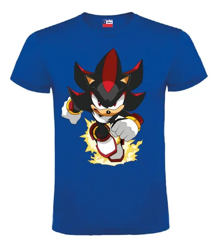 Poleras Sonic Shadow The Hedgehog Unisex Estampado Dtf