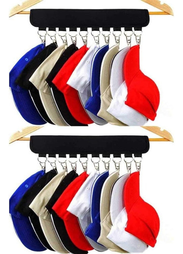 2pack Colgador Organizador De Gorras, Soporte Para Gorras...