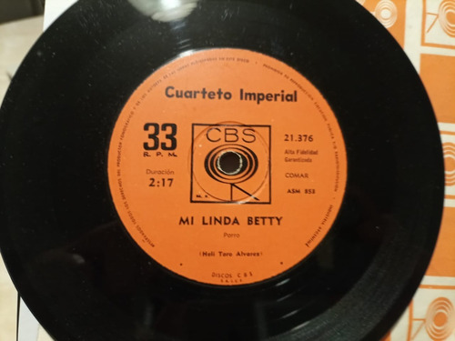 Cuarteto Imperial - Mi Linda Betty-esta Noche Vida Mía Ep