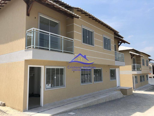 Imagem 1 de 22 de Casa Duplex Com 2 Dormitórios À Venda, 62 M² Por R$ 210.000 - Inoã - Maricá/rj - Ca0842