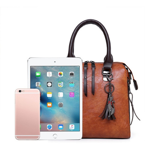 Set 4 Bolsas Moda Mujer Dama Colgante Gato Borla Versatil