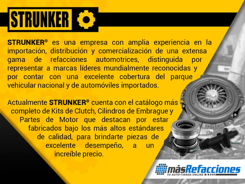 Clutch Dodge Dart L4 2.2l 1983-1989 Strunker