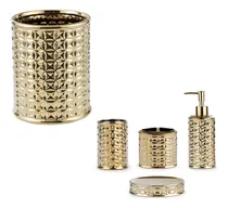Comprar Juego De Accesorios De Baño, Juego De 5 Piezas De Cerámica P