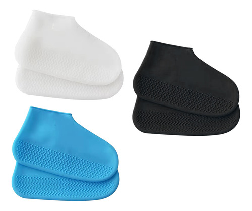 Cubrezapatillas Antideslizantes Para Ciclismo, 3 Pares