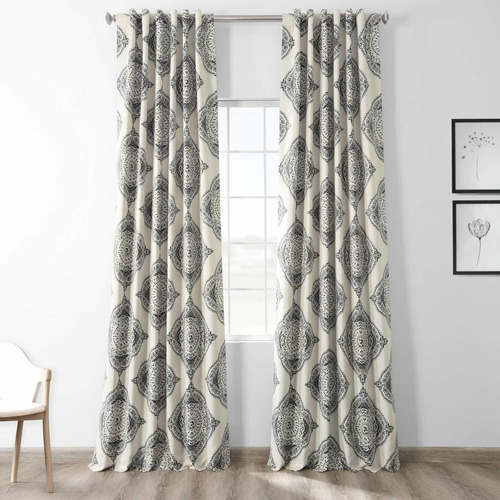 Bochkc27b108 Room Darkening Curtain 1 Panel  50 In X 10...