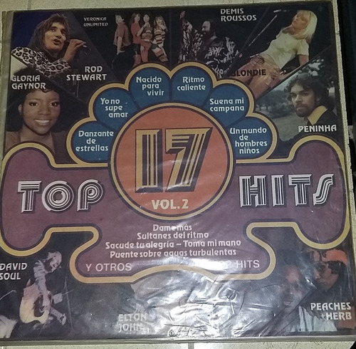 17 Top Hits Vol 2 Rod Stewart Blondie Elton John Dire Strait