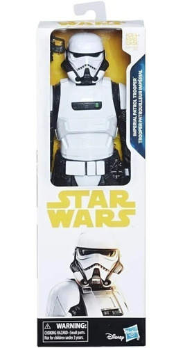 Muñeco Trooper Star Wars Patrulla Imperial 30 Cm Hasbro