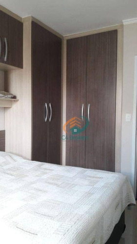 Imagem 10 de 19 de Apartamento Com 3 Dormitórios À Venda, 82 M² Por R$ 405.000,00 - Macedo - Guarulhos/sp - Ap4274
