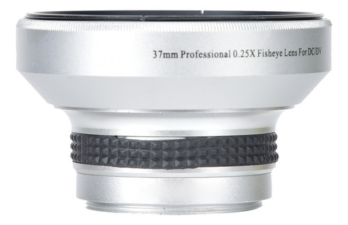 Lente Ojo De Pez Plateada, Fuerte Aplicabilidad, 37 Mm, 0,25