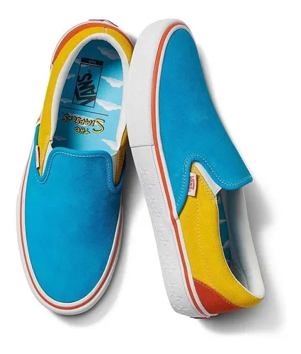 Tenis Vans X The Simpsons Slip on Pro Vn0a347v13m Bart Cuotas