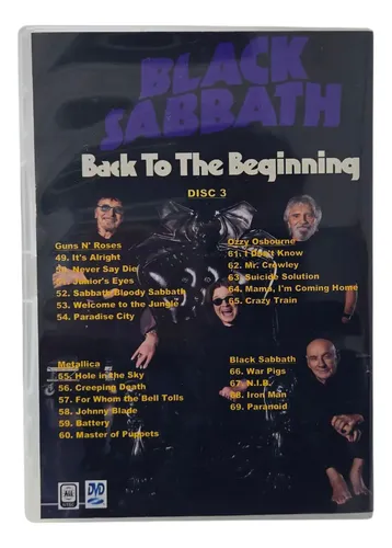 その他 Sabbat [DVD] Dvd Black Sabbath Back To The Beginning Disco 3 | MercadoLivre