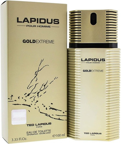 Lapidus Gold Extreme 100 Ml Eau De Toilette De Ted Lapidus