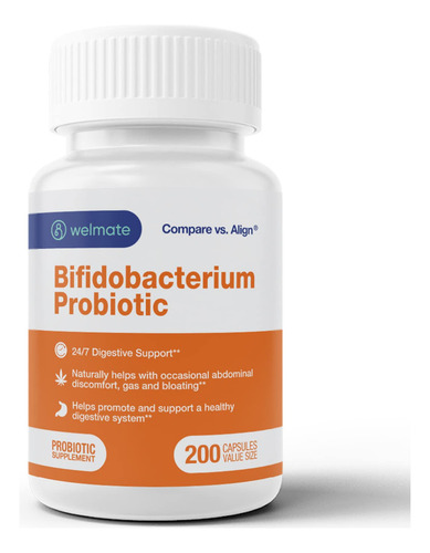 Welmate Bifidobacterium | Suplemento Probiotico | Apoya La S