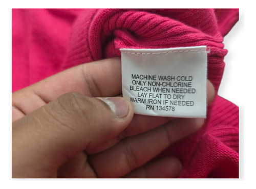 Sueter Mujer Vineyard Vines Chico S Rosa Fucsia (Usado)
