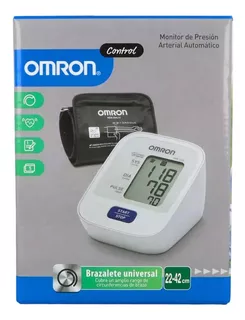 Omron Monitor De Presión Arterial De Brazo. Hem-7120 Color Blanco