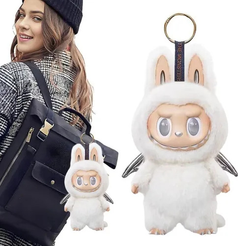 Labubu Llaveros Ángel En Las Nubes Zimomo Muñeca